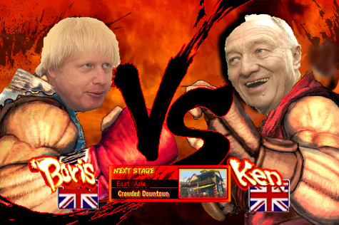 Boris Vs Ken, Street-Fighter style! 